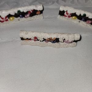 Kringle Confectionery Fence (Set of 3)Boyd's Bear Village